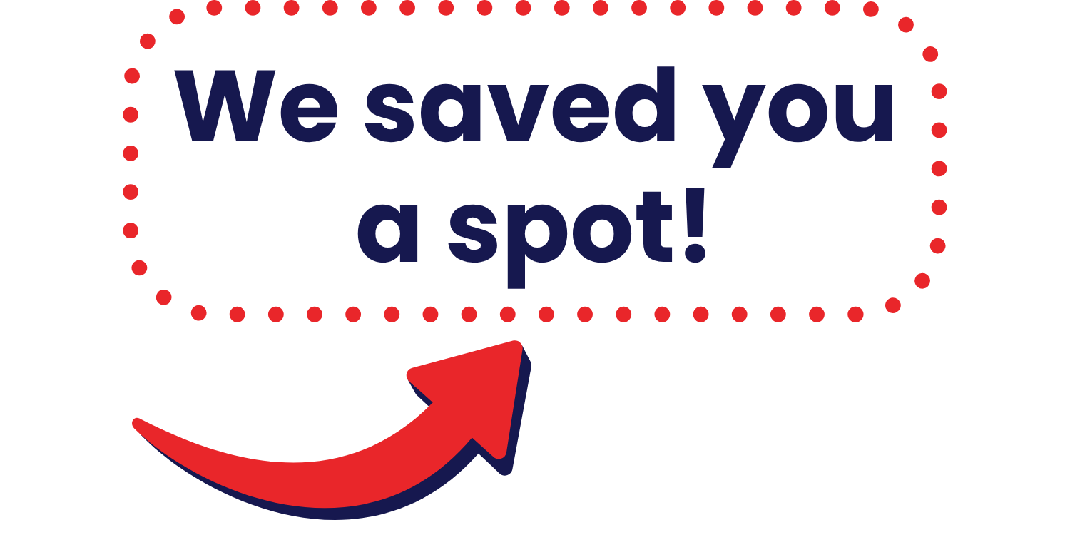 We saved you a spot! (4)