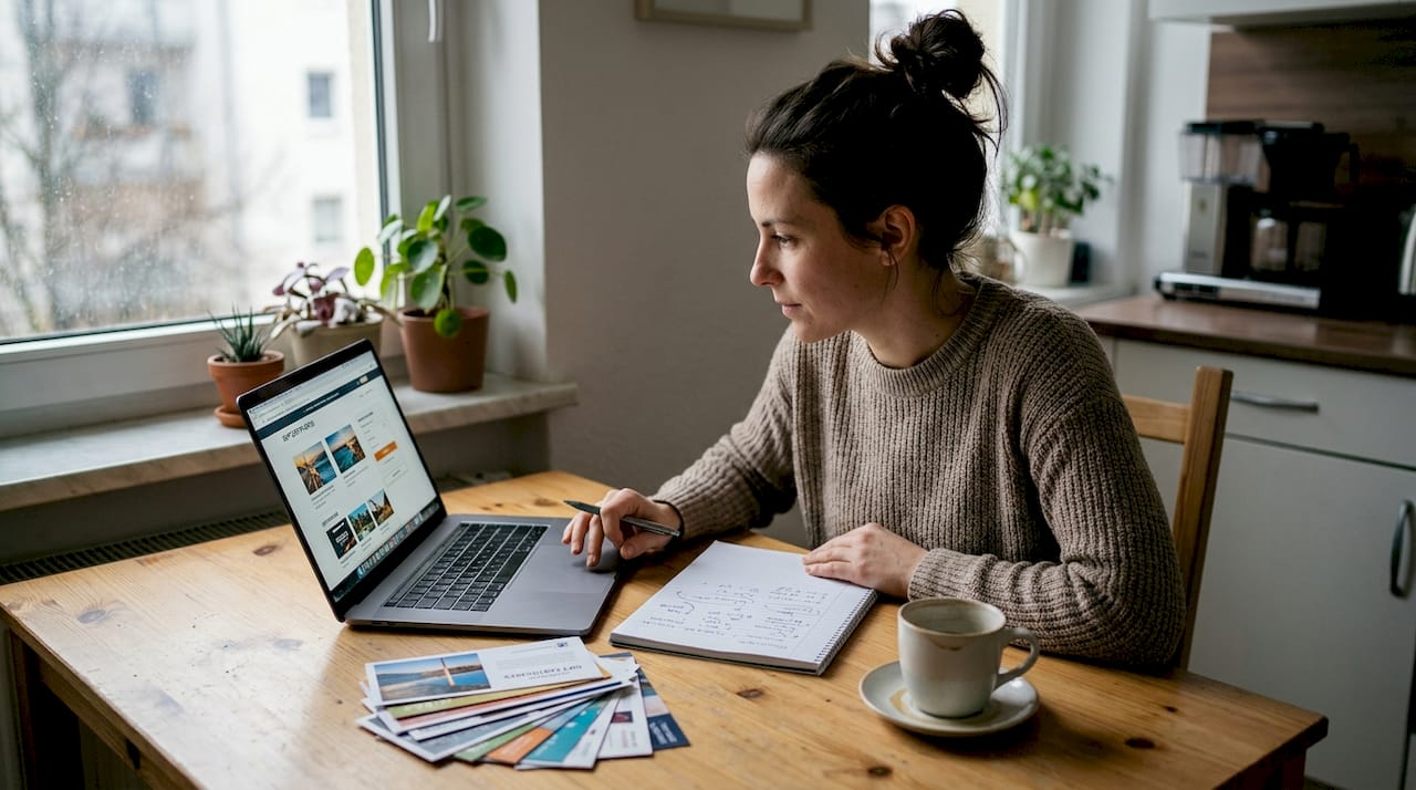 bulk order travel gifts: the ultimate guide for rewards 7 woman reviewing bulk travel gift certificates