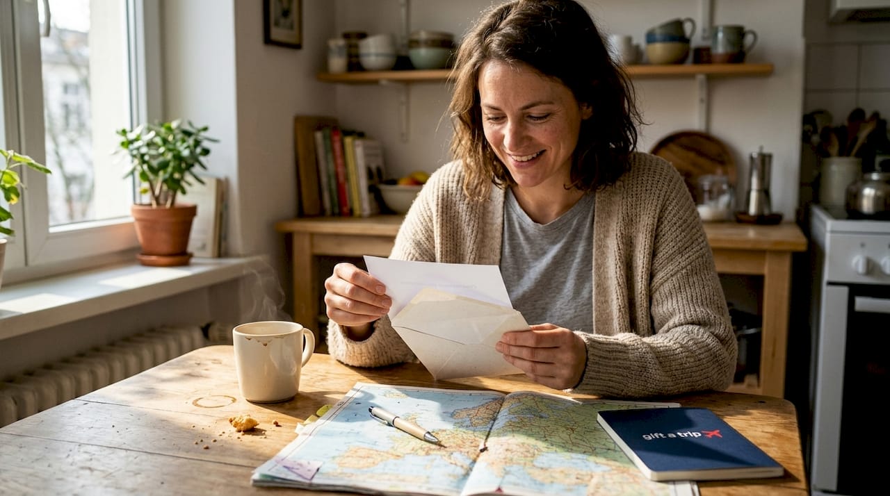 what is a personalized travel certificate? the ultimate gift guide 6 opening a personalized travel certificate at home