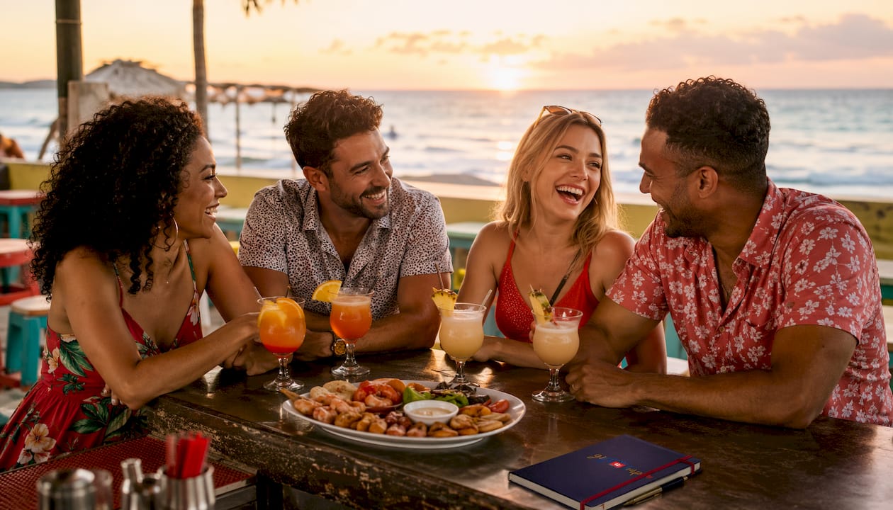 10 ways to celebrate work milestones in 2026 6 coworkers celebrating work milestone by pool