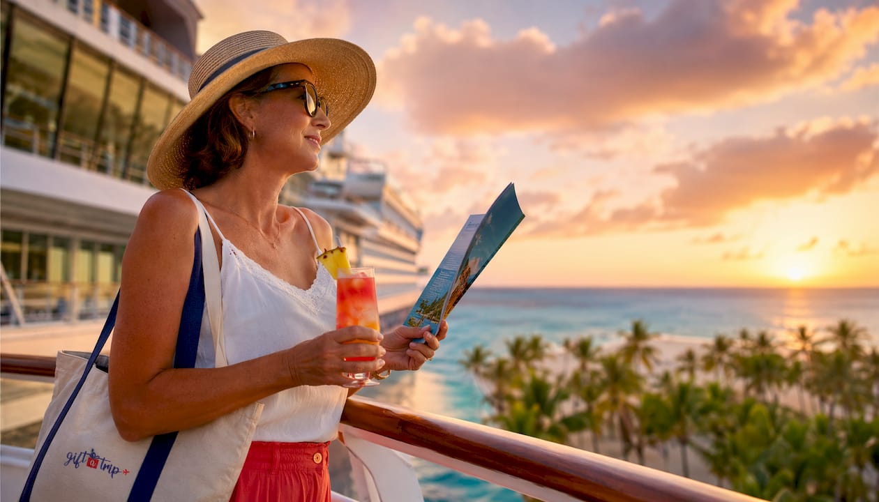 loyalty rewards examples: top 10 travel programs in 2026 3 woman enjoying cruise ship deck view of beach