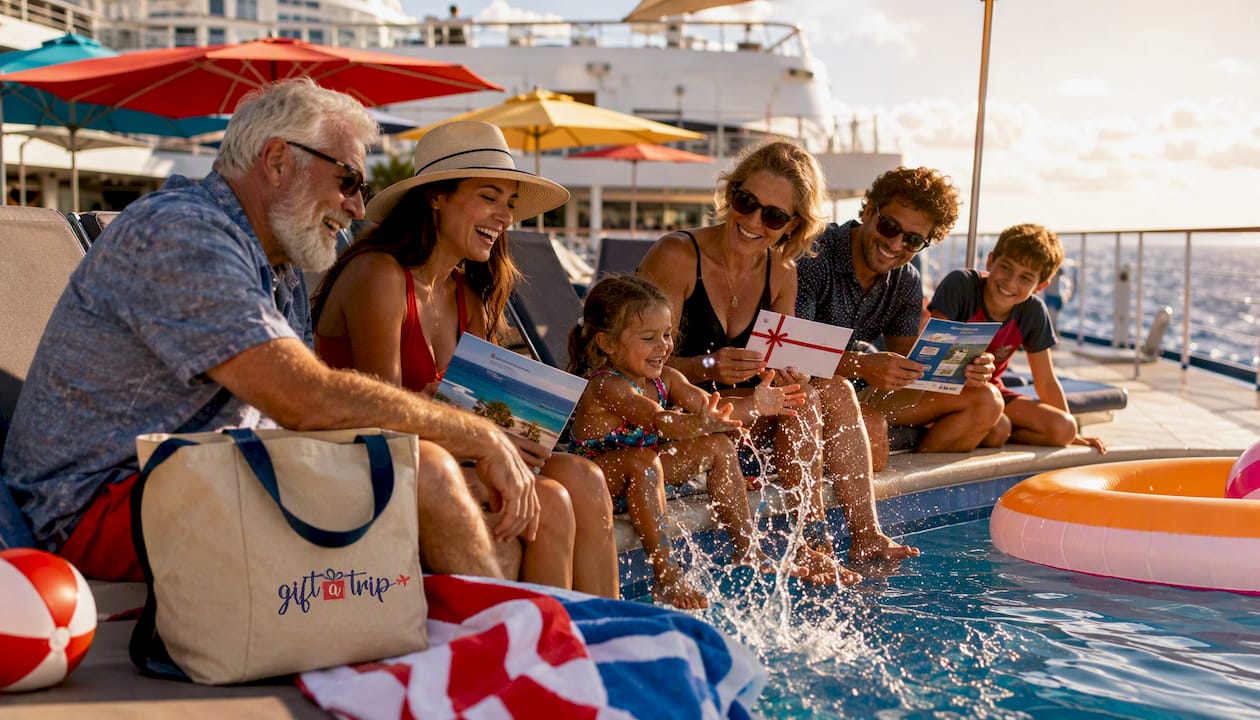 best getgreenbewell.com alternatives for travel gifts 2026 4 family poolside on cruise with travel gifts