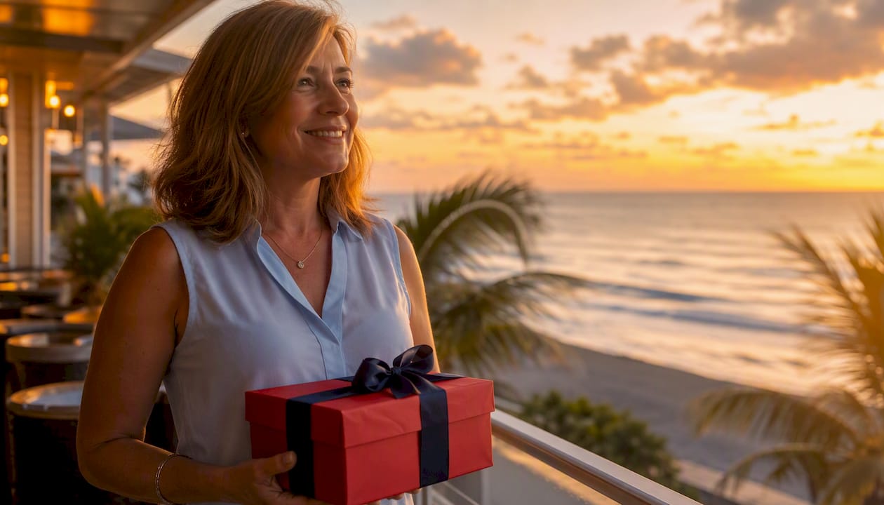 wonderbox.com alternatives in 2026: top 5 us picks 6 person holding travel gift box poolside
