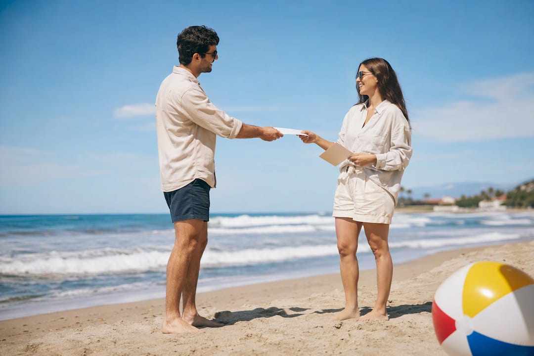 22% lift: tax inclusive branded travel gift cards for hr & events 3 group gifting travel certificates on beach