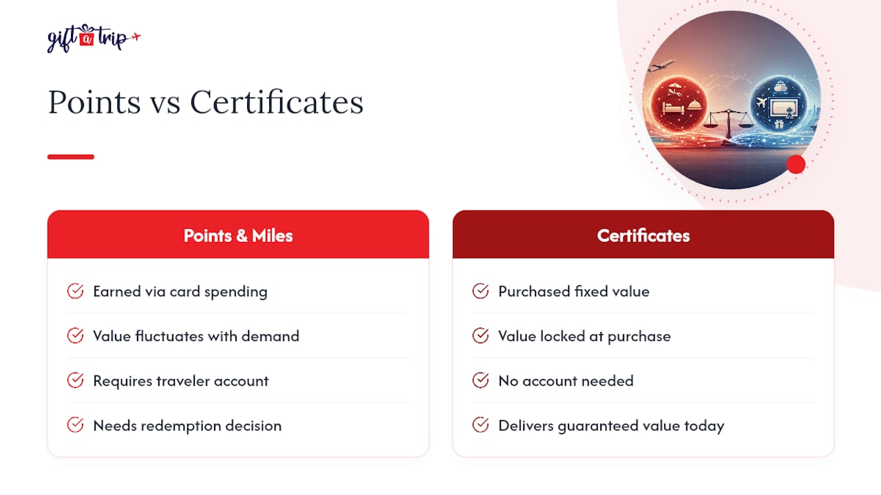 prevent w2 surprises: 7 step travel rewards certificate plan for hr 4 how do traditional travel rewards loyalty programs actually earn points? — overview diagram