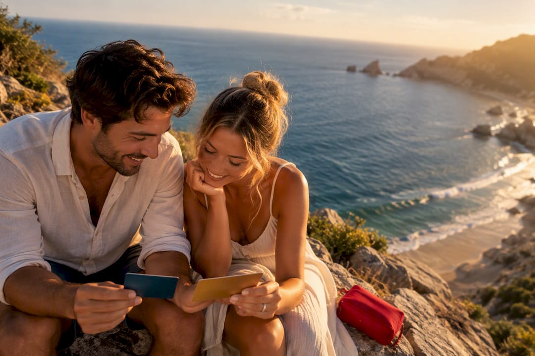 avoid 2.5% fees: honeymoon fund or gift card? etiquette for couples 8 couple comparing honeymoon gift options